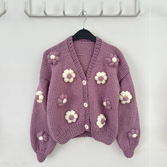 LEI Cardigan - Violet