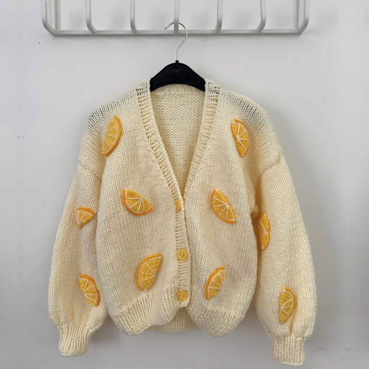 LEI Cardigan - Lemon
